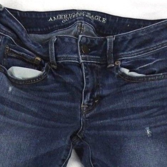 American Eagle Kick Boot Stretch Jeans Size 4 Reg - Picture 7 of 8